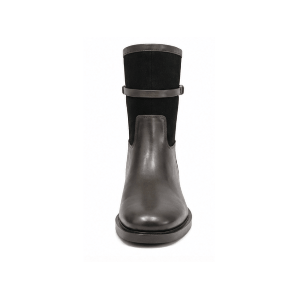Premium Calf Leather Riding Boots - Front Toe View
