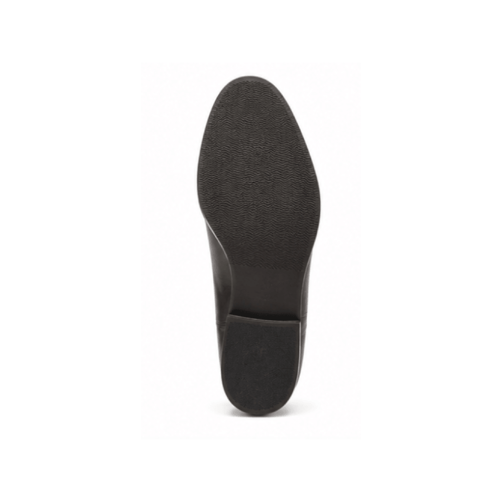 Premium Calf Leather Riding Boots - Outsole View