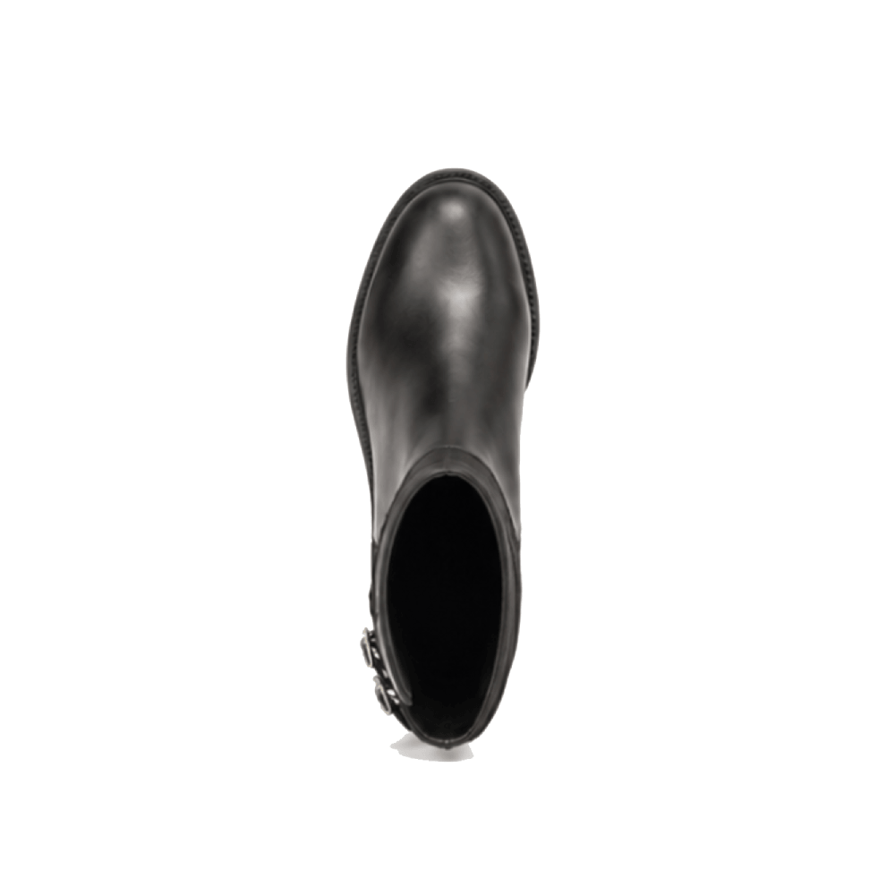 Bespoke Genuine Leather Knee High Riding Boots - Top View