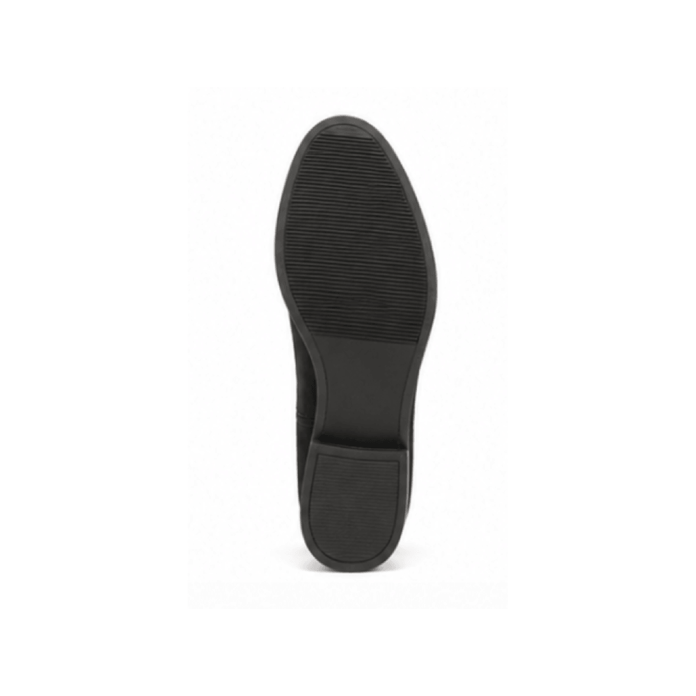 Bespoke Genuine Leather Knee High Riding Boots - Outsole View