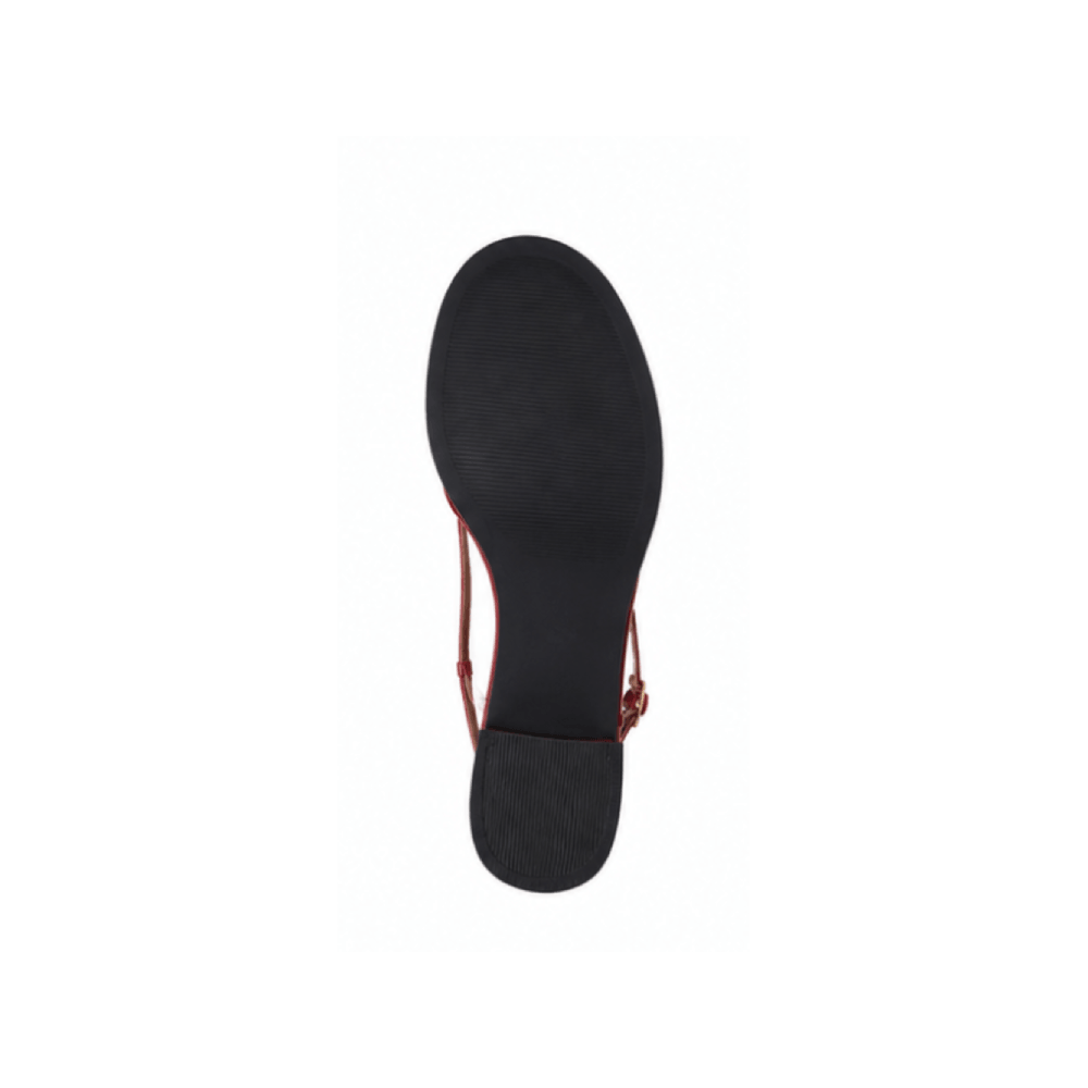 Custom Women’s Leather Slingback Sandals - Outsole View