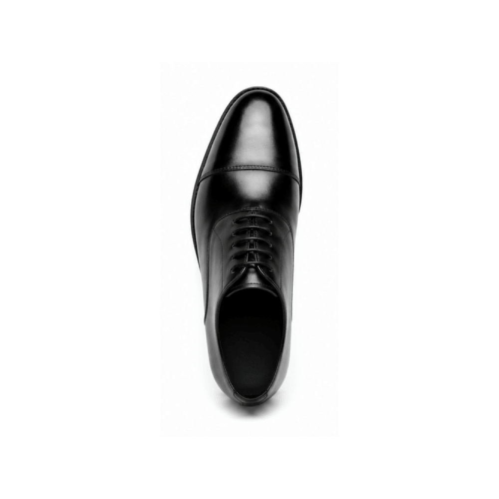 Custom Men’s Leather Cap-Toe Oxford Dress Shoes - Top View