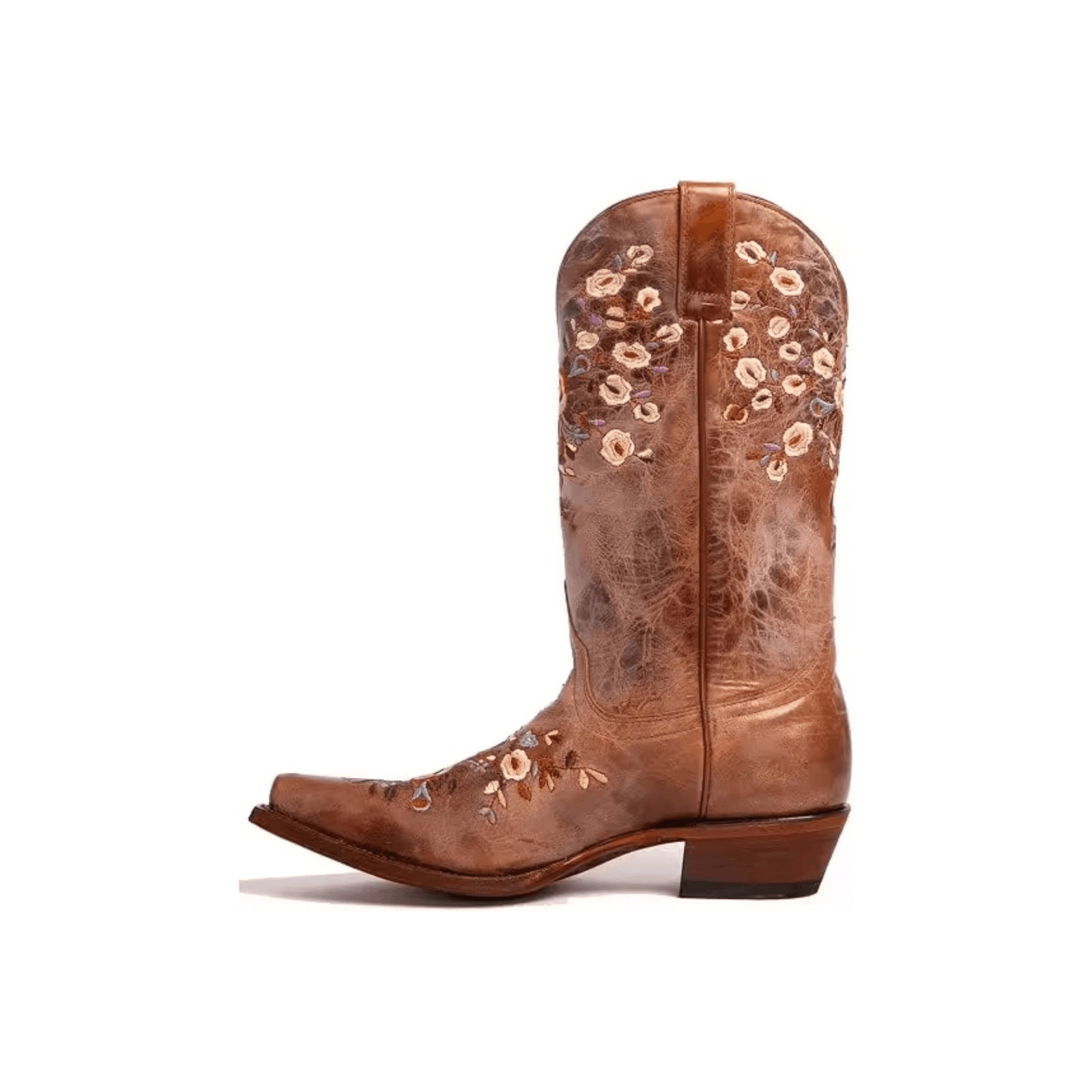 Custom Leather Western Mid Calf Boots