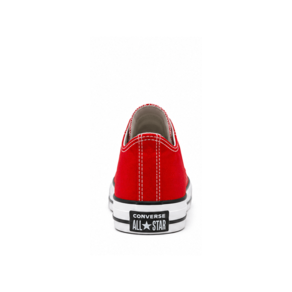 Casual Low Top Canvas Sneakers - Heel View