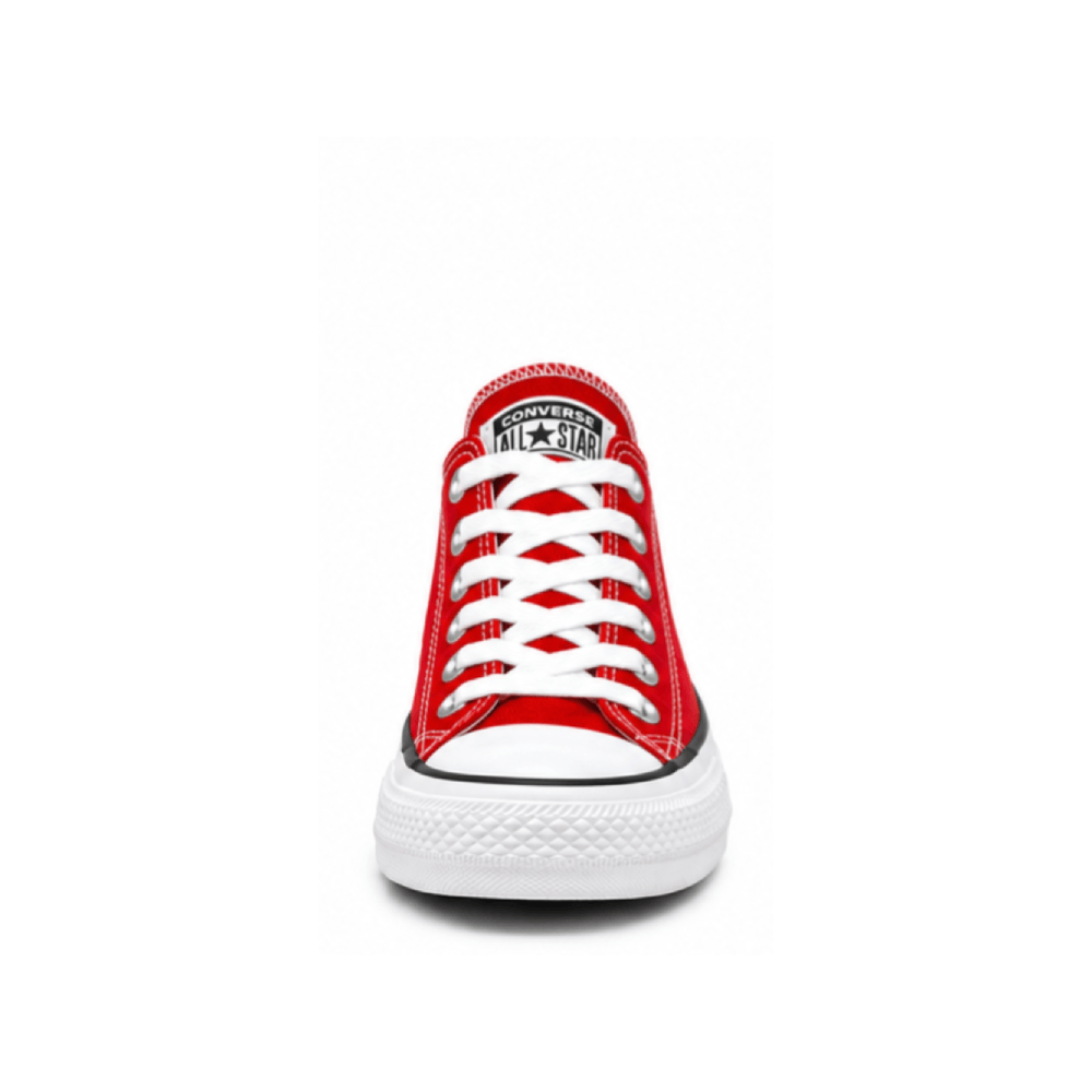 Casual Low Top Canvas Sneakers - Front Toe View