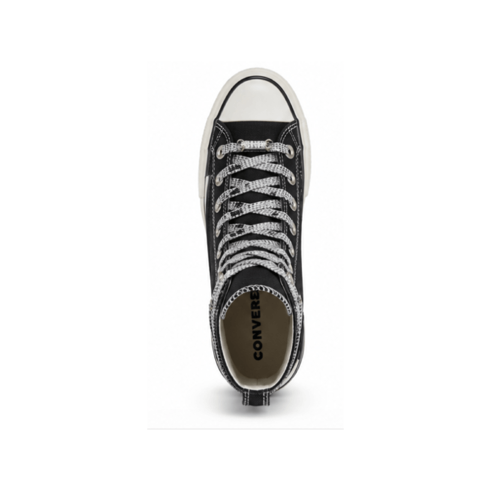High Top Canvas Sneakers - Top View