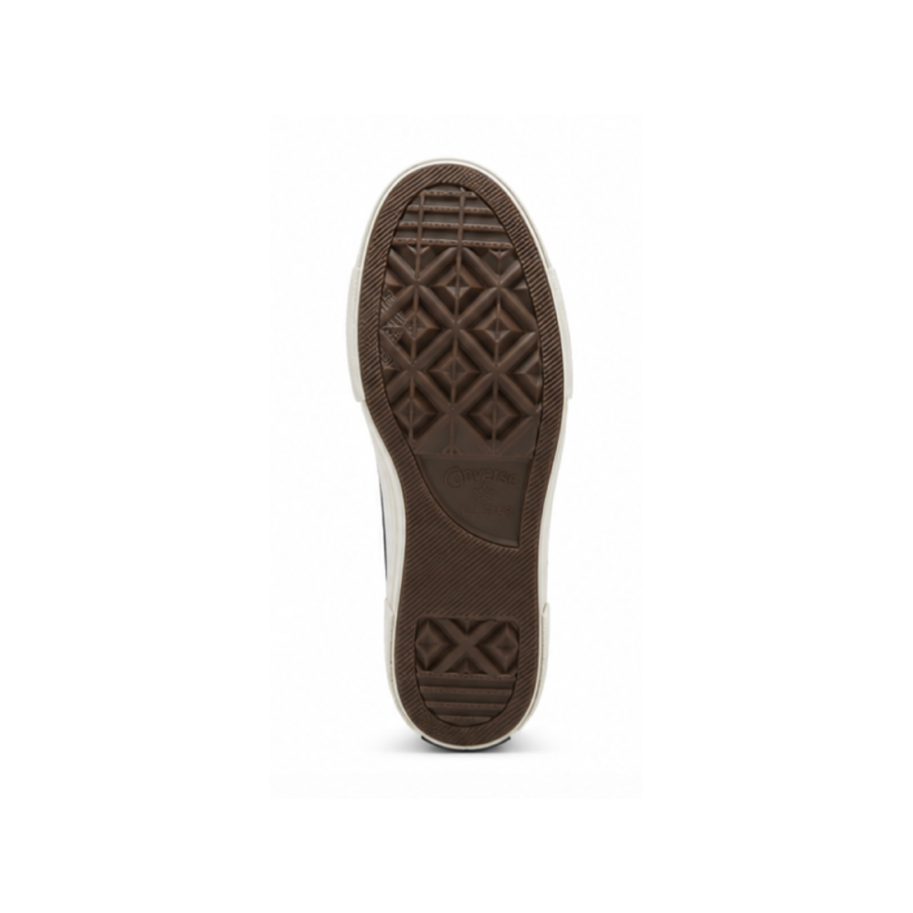 High Top Canvas Sneakers - Outsole View