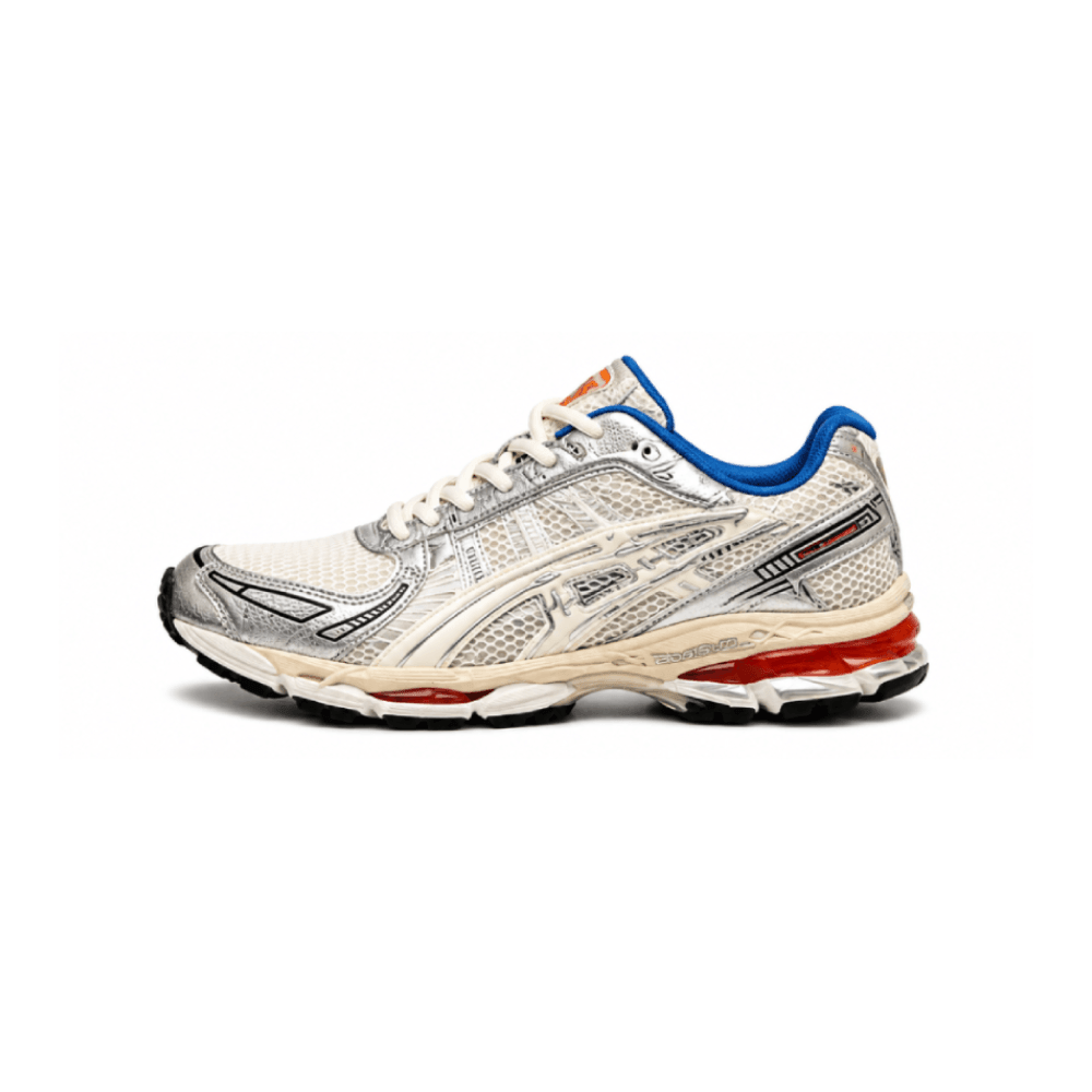 Custom Retro Mesh Athletic Running Shoes - Lateral Side View