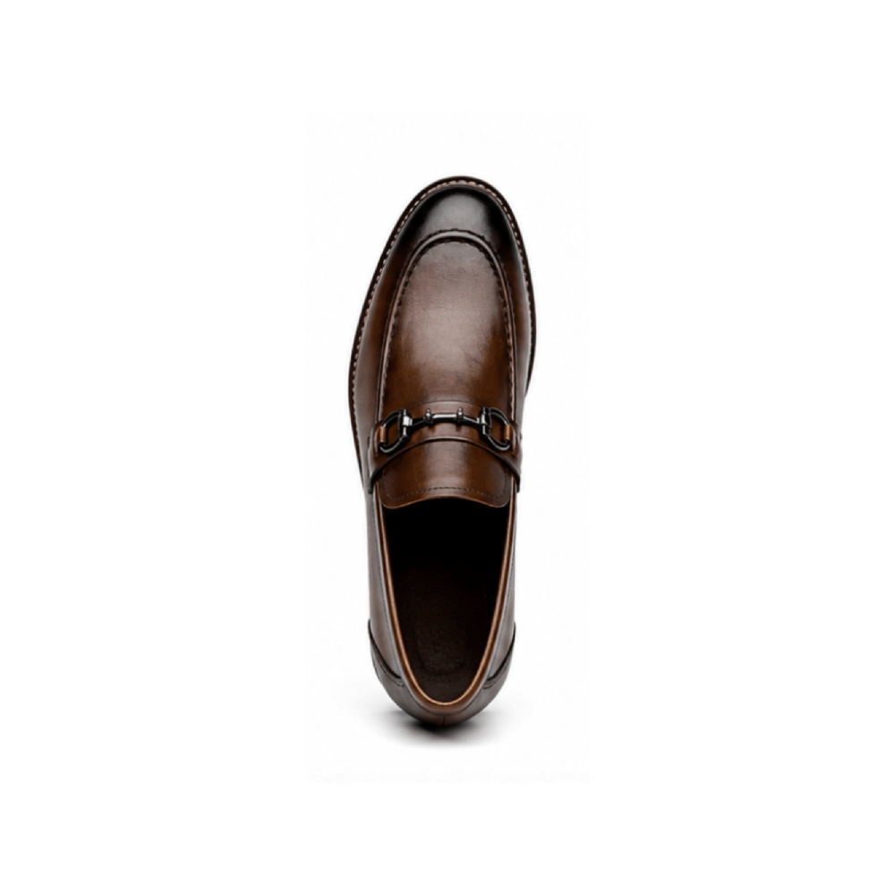 OEM & ODM Genuine Leather Horsebit Loafers - Top View
