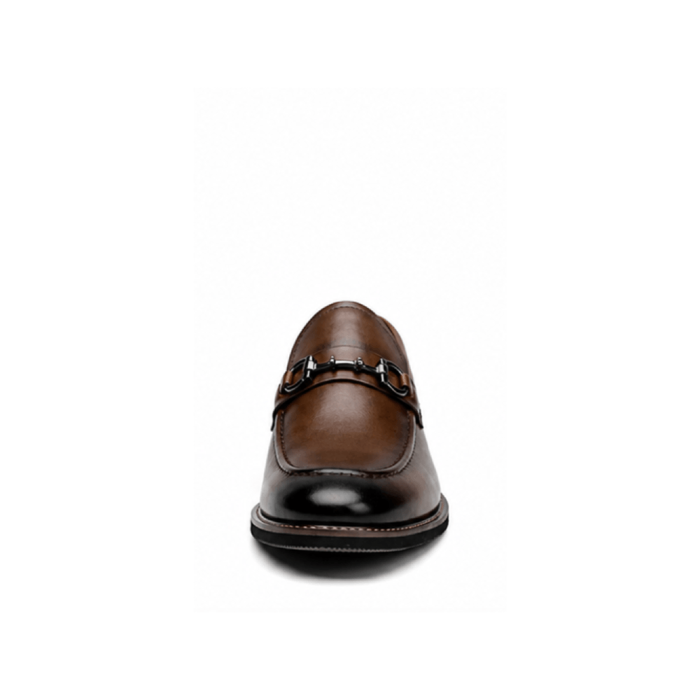 OEM & ODM Genuine Leather Horsebit Loafers - Front Toe View