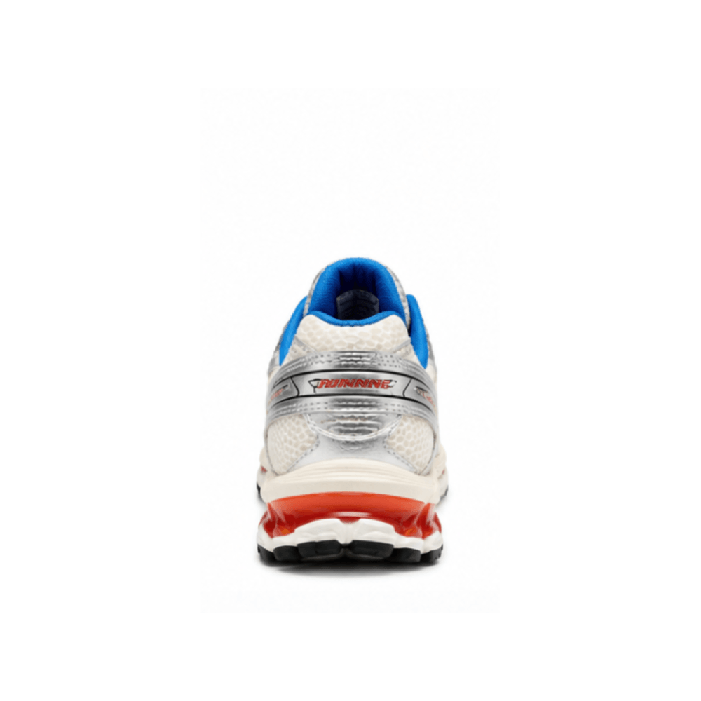 Custom Retro Mesh Athletic Running Shoes - Heel View