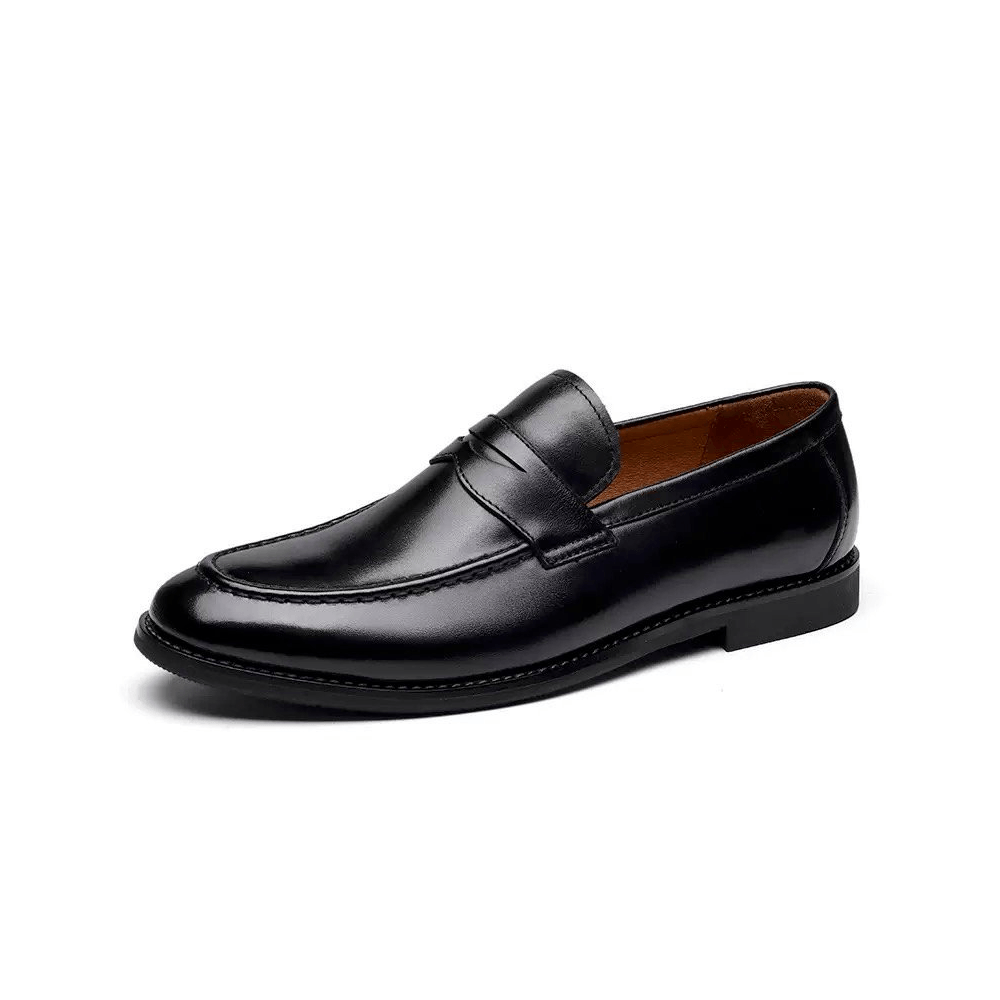 OEM & ODM Genuine Leather Horsebit Loafers - Lateral Side View